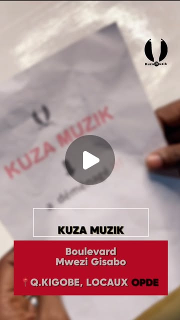 Kuza Muzik — Boulevard Mwezi Gisabo, Kigobe
